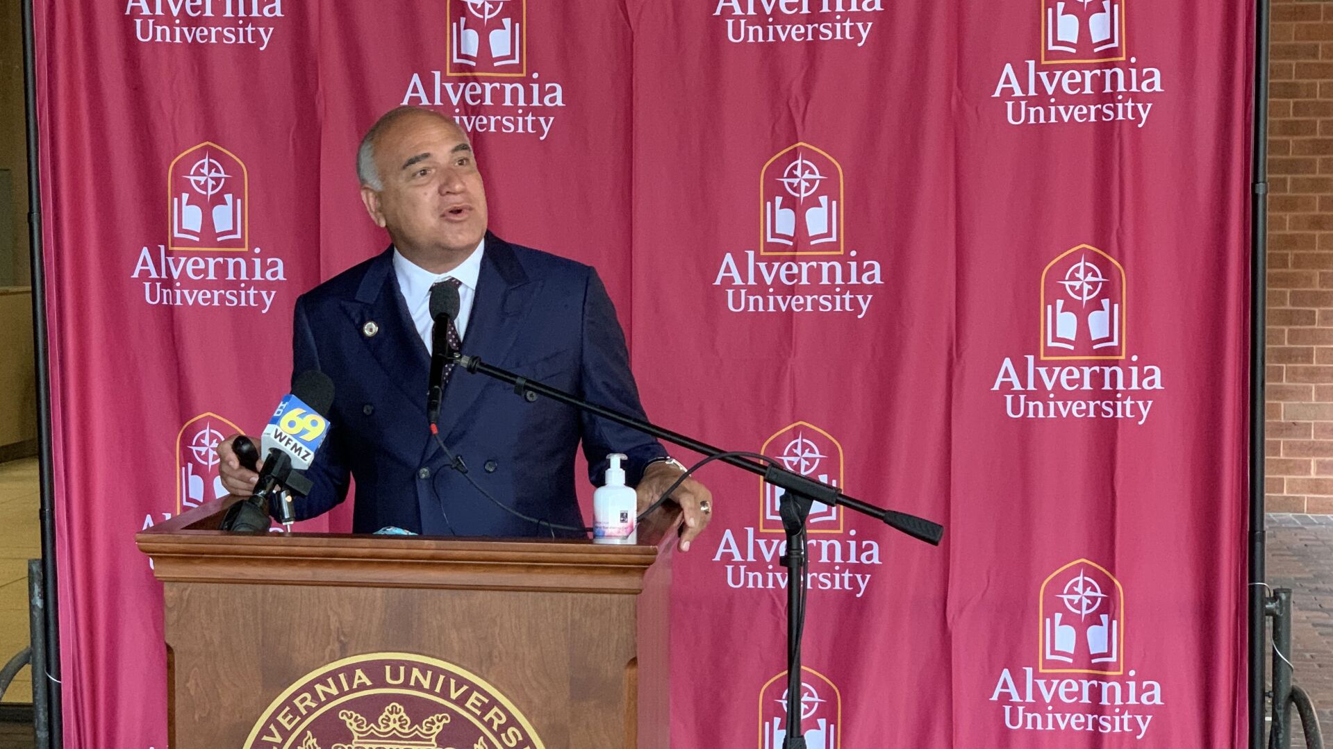 Alvernia University President John Loyack